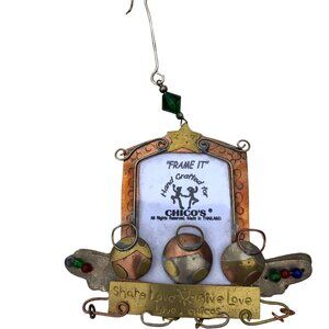 CHICO'S 2007 Share Love ♡ Give Love ☆ Angelic Picture Frame Xmas Ornament NWT
